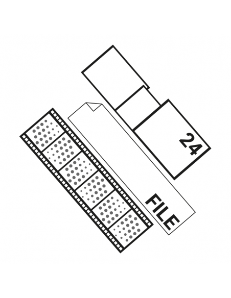 Sviluppo Rullino B&W 24 Foto + File + Stampa Foto