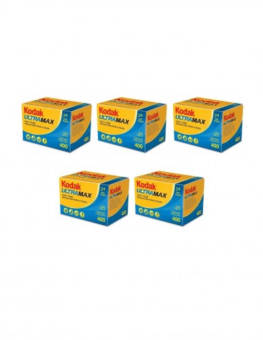 Kodak ULTRAMAX 400 135/24  - OFFERTA PER QUANTITA' - (confezione da 5)