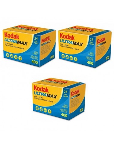 Kodak ULTRAMAX 400 135/24  - OFFERTA PER QUANTITA' - (confezione da 3)