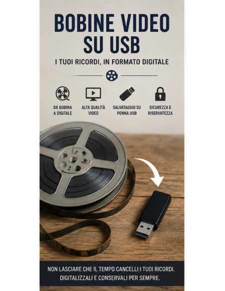 Riversamento Di bobine video su USB