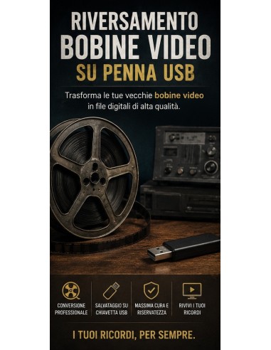 Riversamento Di bobine video su USB