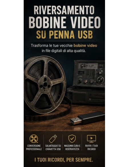 Riversamento Di bobine video su USB
