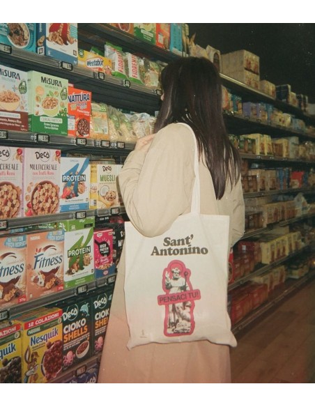 Tote Bag Sant’Antonino – “Pensaci Tu!”
